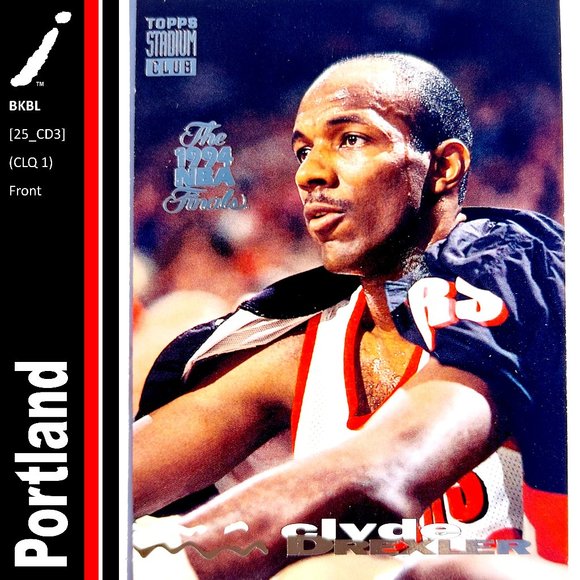 Portland Trailblazers (Clyde Drexler) - BKBL [25_CD3] - Picture 1 of 3
